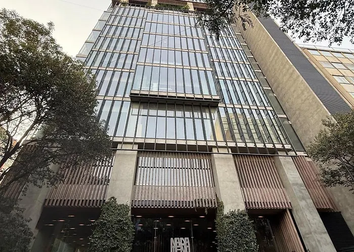 Espectacular Estudio En Tower Reforma 2 Camas Dobles 4 Personas * México DF